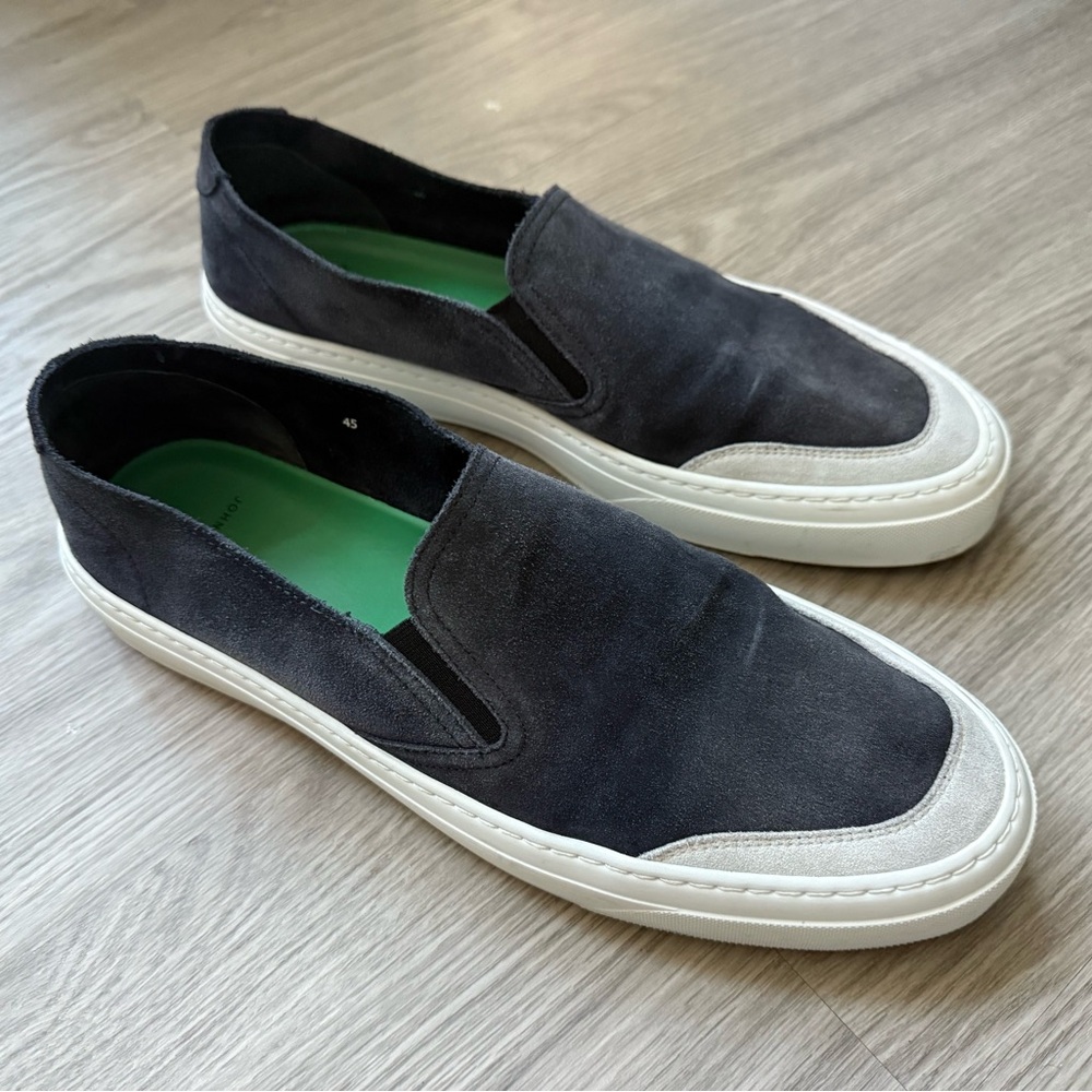 John Elliott Hayes Slip-On Suede (vintage black)